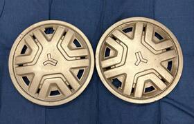 62501 Yugo 1986-1991 Gv Hubcap Wheel Rim Cover 13 Inch Oem Used Silver 2