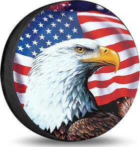 Chen-140686542 Yz-mamu 15 Inch Spare Tire Cover Wheel Covers For Rv Camper Travel Boats Trailers Waterproof