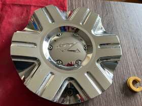 Z085 Zinink Z-6 #c 1 Zinik Center Cap Chrome Wheels