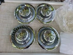 Aftermarket Chevy Center Caps (4) New Plastic Sumbrero's For Steel Rally Wheels. Fixed Price $109.98.