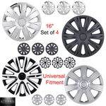 16" Set Of 4 Universal Hubcaps For Car Truck Suv Wheel Rim Covers Snap On R16. Fixed Price $48.99.