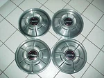 Dodge Challenger 1970-71 Beautiful Set 14" Full Wheel Covers Hubcaps No Fade. Fixed Price $499.99.