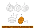 Gm Oem 06-11 Hhr Wheels Covers Trim-wheel 9597197. Fixed Price $90.41.