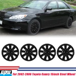 15" Hubcap Black Lacquer Wheel Covers For 2002-2006 Toyota Camry R15 Steel Rim. Fixed Price $49.99.