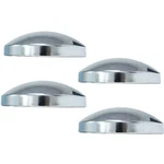 Semi Truck Hub Covers - 4 X Chrome Metal 8" Dome Style Caps Tru.... Fixed Price $56.67.
