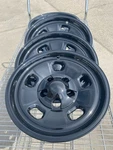 Pacrim 17" Gloss Black Wheel Skin Set For Dodge Ram 1500 Tradesman (2013-2024). Fixed Price $75.00.