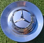Real Factory Mercedes Benz Silver Center Cap Forged Wheel Oem C63 S65 0004001100. Fixed Price $189.00.