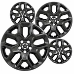 Set Of 4 Gloss Black 17" Impostor Wheel Skins For 15-18 Jeep Renegade Rim Covers. Fixed Price $68.95.