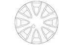 Genuine Subaru Wheel Cover 28811FG010. Fixed Price $62.80.