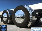 Aero Full-moon Rear Axle Cover Kit Mirror Chrome Universal United Pacific 10326. Fixed Price $134.99.