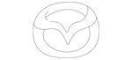Genuine Mazda Center Cap TC34-37-190A. Fixed Price $14.90.