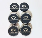 4 Lorenzo Custom Wheel Center Cap Chrome With Dark Gray Emblem F111K80 **read**. Fixed Price $34.99.