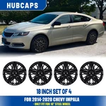 4PCS 18" Wheel Rim Covers Bolt-on Hubcaps For 2014-2020 Chevy Chevrolet Impala. Fixed Price $76.99.