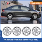 15" Hubcaps For 2007-2019 Toyota Yaris Set Of Silver Wheel Covers 42602-WB002. Fixed Price $55.99.