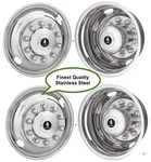 22.5" Kenworth 10 Lug Hh Wheel Simulators Rim Hubcap Covers Pilot. Fixed Price $647.92.
