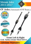 Oe Front Axles For 2011-2017 Nissan Juke 1.6L Turbo. 2WD Automatic Cvt Trans.. Fixed Price $293.73.