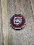 04-09 Jaguar XJ8 Wheel Rim Hub Cap Center Cover Red Chrome Oem. Fixed Price $33.25.