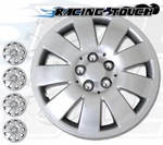 4PCS Set 16" Inches Metallic Silver Hubcaps Wheel Cover Rim Skin #721. Fixed Price $51.83.