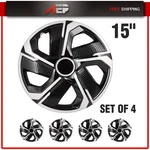 Set Of 4 Inch Universal Wheel Cover For R15 Tire & Rim. Fixed Price $47.58.