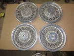 80-84 Oldsmobile 88 98 Rim Wheel Cover 15" Wire Oem Used 4070 Set. Fixed Price $89.99.