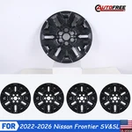 17'' Wheel Covers For 2022-2025 Nissan Frontier Sv&sl 4PCS Black 40300-9BU1A. Fixed Price $79.99.