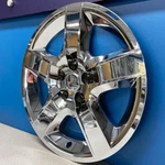 One 2008-2012 Chevrolet Malibu # 435-17C 17" Chrome Bolt Hubcap / Wheel Cover. Fixed Price $29.99.