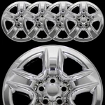Fit Toyota RAV4 2006-2012 Chrome 17" Wheel Skins Hub Caps Full Rim Covers. Fixed Price $89.99.