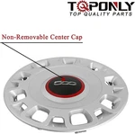 15" Steel Wheel Center Cap Hub Cover Fits Fiat 500 2012-2019 Accessories Pcs. Fixed Price $80.00.