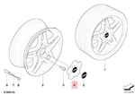 Genuine Mini Cooper One R50 R52 R53 R55 R56 R57 D Hub Cap White 16" 36136769756. Fixed Price $154.98.