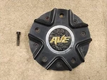 Ave Wheels, Custom Center Cap, With Attaching Bolt, #C523801CAP / C0040-1. Fixed Price $30.00.