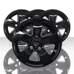 4 Fits Dodge Ram 1500 Truck 2013-2023 Black 17" Wheel Skins Hub Caps Rim Covers. Fixed Price $77.99.
