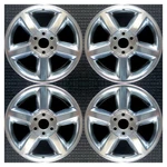 Set 1999-2014 Chevy 1500 Silverado Suburban Tahoe Oem Polished Wheels Rims 5308. Fixed Price $1155.00.