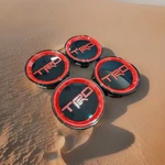 4X Wheel Hub Center Caps Toyota Black &red Tacoma Tundra Sequoia Trd A120. Fixed Price $33.99.