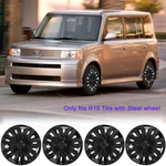 15" Set Of Wheel Cover Snap Hub Caps Steel For Scion Xa Xb 2004-2006. Fixed Price $69.05.