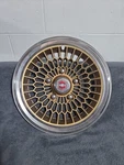 78-83 Chevrolet Malibu 14" Gold Honeycomb Hubcap / Wheel Cover 3093A. Fixed Price $40.00.