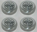 4 Deal Cragar S/s Polished Aluminum Wheel Rim Center Caps 09093. Fixed Price $199.95.