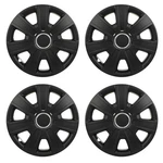 4X Wheel Hub Caps Covers Snap On Rim Black Kit For R14 Tire 14". Fixed Price $35.38.