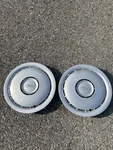Genuine 1986 To 1989 Ford Taurus 14 Inch Hubcaps Wheel Covers Scratched. Fixed Price $19.80.