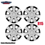 4PCS 15" Universal Wheel Rim Cover Hubcaps Snap On Car Truck Suv To R15 Tire Us. Fixed Price $47.99.