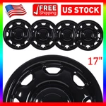 Set Of 4 17" Wheel Skins 2010-2025 Ford F-150 Xl- Black 8 Slot Hub Caps New. Fixed Price $77.31.