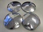 Set Of 4 Used Original Porsche 356C 356SC Disc Brake Hubcaps No Holes 3/63 Nla. Fixed Price $125.00.
