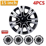 15" Set Of 4 Wheel Covers Snap On Full Hub Caps Fit For R15 Tire & Steel Rim Us. Fixed Price $29.98.