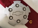 #c (1) 2004 - 2008 Chevrolet Colorado Silver Oem Center Cap P/n 9593994. Fixed Price $31.95.