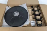 Flow Below Standard Dual Black Wheel Cover Kit P/n A22-74255-037. Fixed Price $972.26.