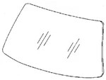 Fits Mercedes Benz 240D 1977-1983 Door Sedan Front Windshield Glass Windscreen. Fixed Price $616.00.