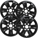 Set Of 4 Gloss Black 17" Impostor Wheel Skins 15-20 Ford F-150 Rim Covers. Fixed Price $91.95.