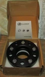 2-PACK Vlaoschi 21011-254 Black 1" Forged 5X115 Wheel Spacers, New Opened Box. Fixed Price $49.00.