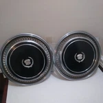 Cadillac Eldorado Wheel Cover Hubcap Black 1976 1977 1978 1974 1975 70S. Fixed Price $200.00.