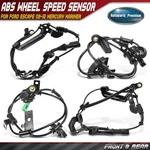 4X Front & Rear Abs Wheel Speed Sensor Ford Escape 2009-2012 Mercury Mariner. Fixed Price $54.49.