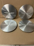 Nos New 89-92 Ford Bird Center Cap Brushed Alum Finish 90 91 93 94 95 96 97. Fixed Price $15.00.